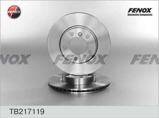 Fenox TB217119 Диск гальмівний передній вентильований TB217119: Купити в Україні - Добра ціна на EXIST.UA!