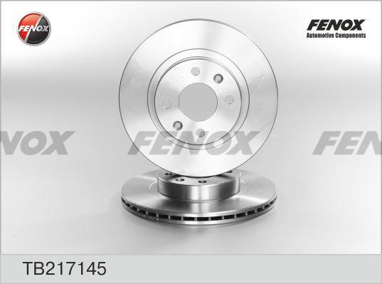 Fenox TB217145 Диск гальмівний передній вентильований TB217145: Купити в Україні - Добра ціна на EXIST.UA!