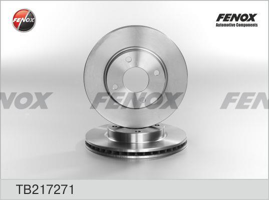 Fenox TB217271 Диск гальмівний передній вентильований TB217271: Купити в Україні - Добра ціна на EXIST.UA!