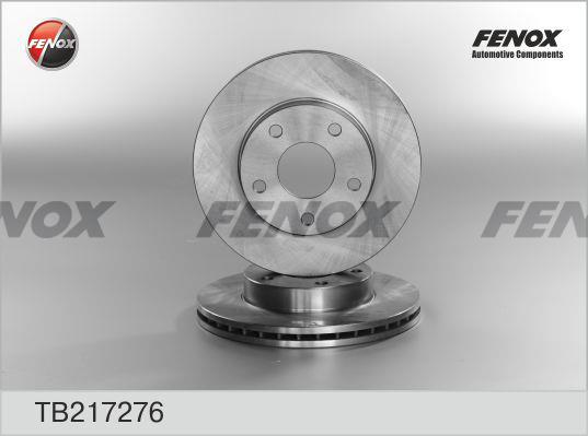 Fenox TB217276 Диск гальмівний передній вентильований TB217276: Купити в Україні - Добра ціна на EXIST.UA!