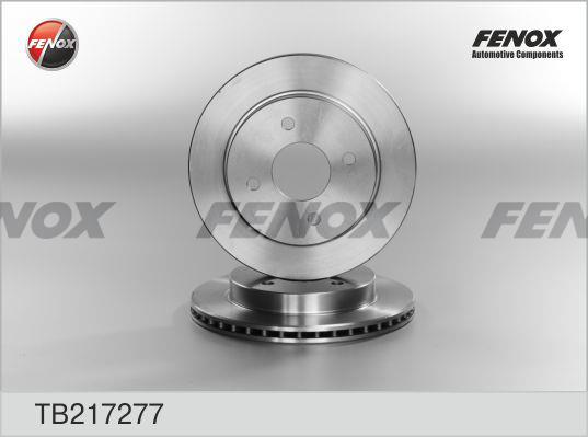 Fenox TB217277 Диск гальмівний задній вентильований TB217277: Купити в Україні - Добра ціна на EXIST.UA!