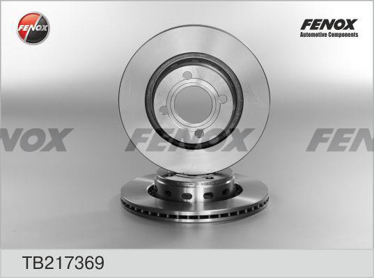Fenox TB217369 Диск гальмівний передній вентильований TB217369: Купити в Україні - Добра ціна на EXIST.UA!