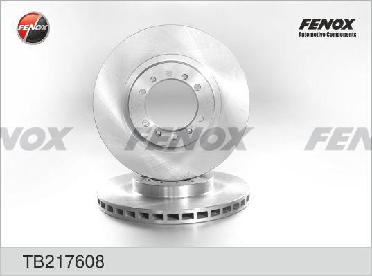 Fenox TB217608 Диск гальмівний передній вентильований TB217608: Купити в Україні - Добра ціна на EXIST.UA!