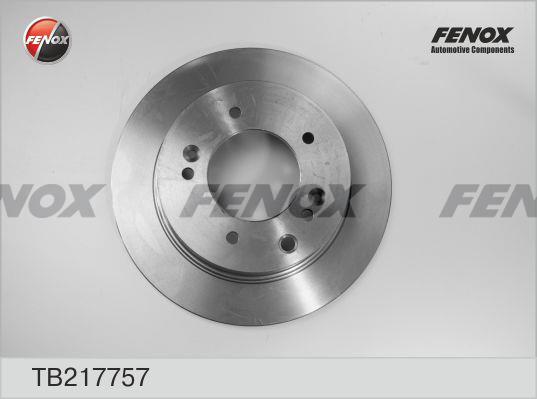 Fenox TB217757 Диск гальмівний задній вентильований TB217757: Купити в Україні - Добра ціна на EXIST.UA!