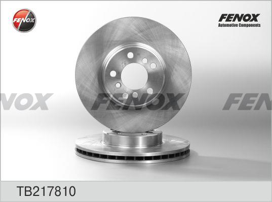 Fenox TB217810 Диск гальмівний передній вентильований TB217810: Купити в Україні - Добра ціна на EXIST.UA!