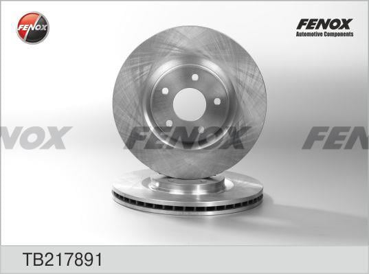 Fenox TB217891 Диск гальмівний передній вентильований TB217891: Купити в Україні - Добра ціна на EXIST.UA!