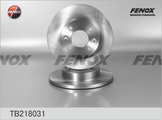 Fenox TB218031 Диск гальмівний передній невентильований TB218031: Приваблива ціна - Купити в Україні на EXIST.UA!