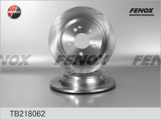 Fenox TB218062 Диск гальмівний задній невентильований TB218062: Купити в Україні - Добра ціна на EXIST.UA!