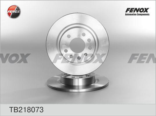 Fenox TB218073 Диск гальмівний задній невентильований TB218073: Купити в Україні - Добра ціна на EXIST.UA!