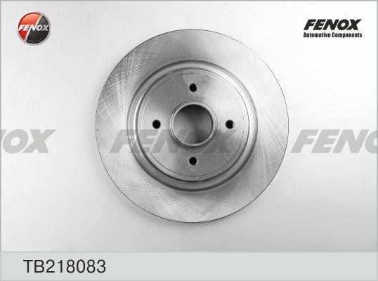 Fenox TB218083 Диск гальмівний задній невентильований TB218083: Купити в Україні - Добра ціна на EXIST.UA!