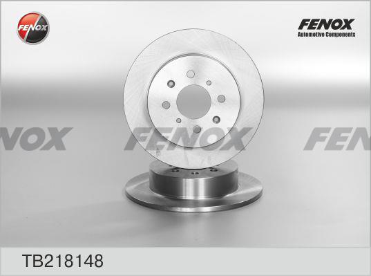 Fenox TB218148 Диск гальмівний задній невентильований TB218148: Купити в Україні - Добра ціна на EXIST.UA!