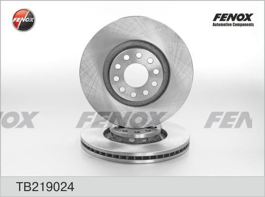 Fenox TB219024 Диск гальмівний передній вентильований TB219024: Купити в Україні - Добра ціна на EXIST.UA!
