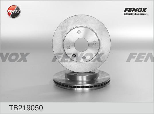 Fenox TB219050 Диск гальмівний передній вентильований TB219050: Купити в Україні - Добра ціна на EXIST.UA!