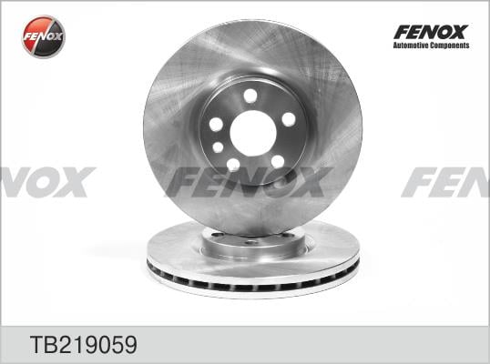 Fenox TB219059 Диск гальмівний передній вентильований TB219059: Купити в Україні - Добра ціна на EXIST.UA!