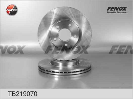 Fenox TB219070 Диск гальмівний передній вентильований TB219070: Купити в Україні - Добра ціна на EXIST.UA!