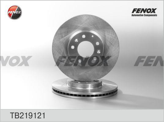 Fenox TB219121 Диск гальмівний передній вентильований TB219121: Купити в Україні - Добра ціна на EXIST.UA!