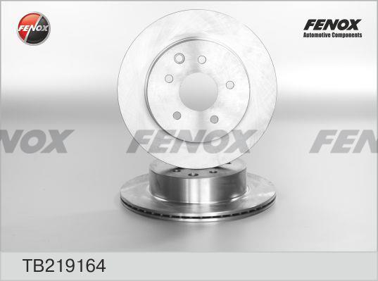 Fenox TB219164 Диск гальмівний TB219164: Купити в Україні - Добра ціна на EXIST.UA!
