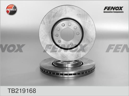 Fenox TB219168 Диск гальмівний передній вентильований TB219168: Купити в Україні - Добра ціна на EXIST.UA!