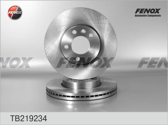 Fenox TB219234 Диск гальмівний передній вентильований TB219234: Купити в Україні - Добра ціна на EXIST.UA!