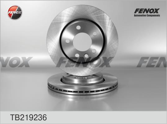 Fenox TB219236 Диск гальмівний задній вентильований TB219236: Купити в Україні - Добра ціна на EXIST.UA!