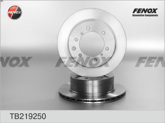 Fenox TB219250 Диск гальмівний задній вентильований TB219250: Купити в Україні - Добра ціна на EXIST.UA!