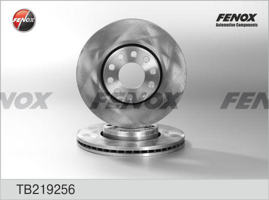 Fenox TB219256 Диск гальмівний передній вентильований TB219256: Приваблива ціна - Купити в Україні на EXIST.UA!