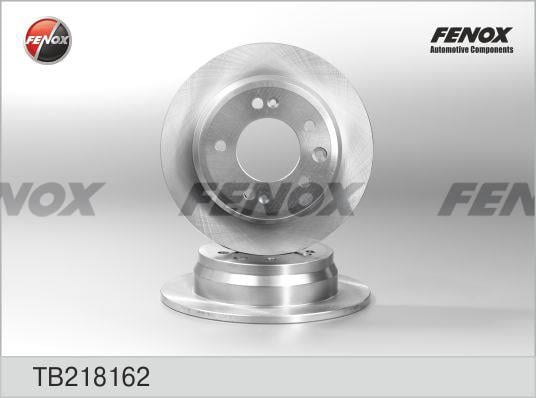 Fenox TB218162 Диск гальмівний задній невентильований TB218162: Купити в Україні - Добра ціна на EXIST.UA!