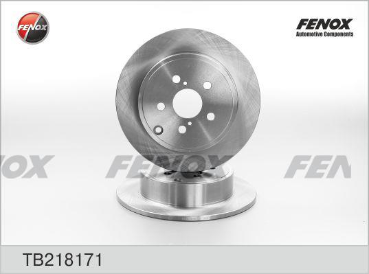 Fenox TB218171 Диск гальмівний задній невентильований TB218171: Купити в Україні - Добра ціна на EXIST.UA!