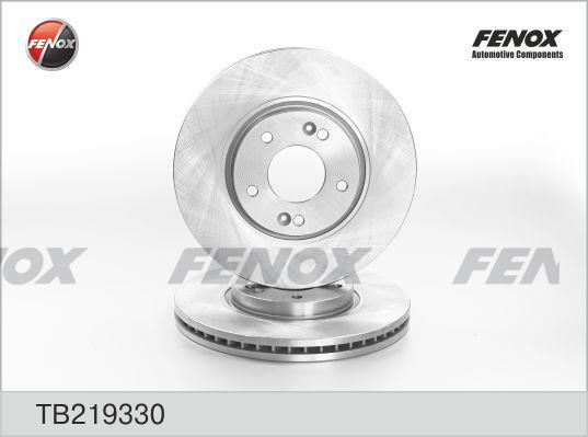 Fenox TB219330 Диск гальмівний передній вентильований TB219330: Купити в Україні - Добра ціна на EXIST.UA!