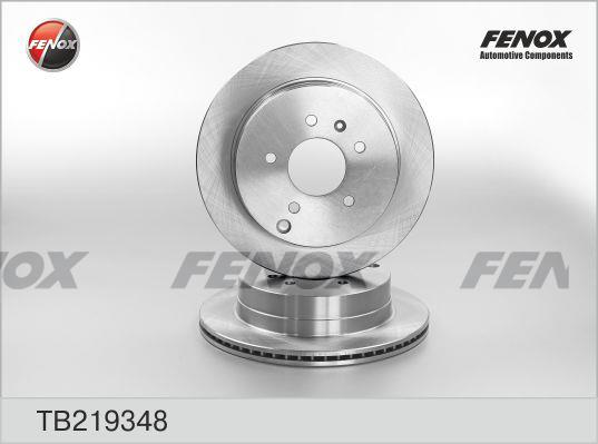 Fenox TB219348 Диск гальмівний задній вентильований TB219348: Купити в Україні - Добра ціна на EXIST.UA!