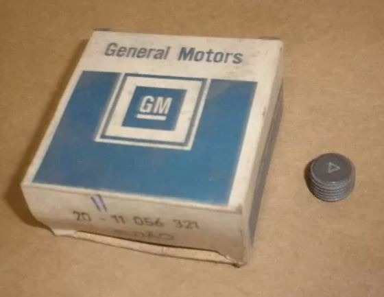 General Motors 11056321 Заглушка блоку циліндрів 11056321: Купити в Україні - Добра ціна на EXIST.UA!
