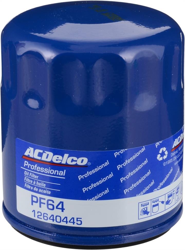 AC Delco PF64F Масляный фильтр PF64F: Отличная цена - Купить в Украине на EXIST.UA! PF64F AC Delco Масляный фильтр