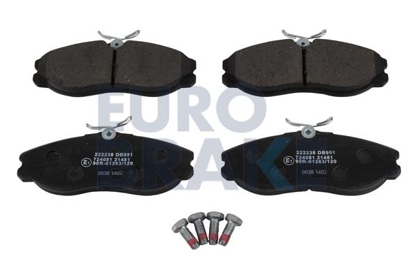Eurobrake 5502222238 Гальмівні колодки, комплект 5502222238: Купити в Україні - Добра ціна на EXIST.UA!