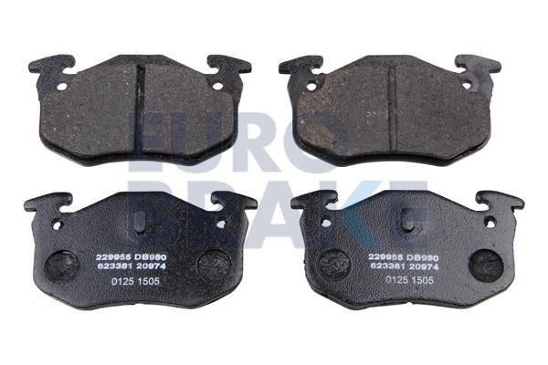 Eurobrake 5502229955 Гальмівні колодки, комплект 5502229955: Приваблива ціна - Купити в Україні на EXIST.UA!