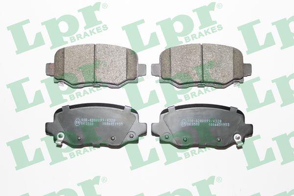 05P1955 LPR Тормозные колодки дисковые, комплект
