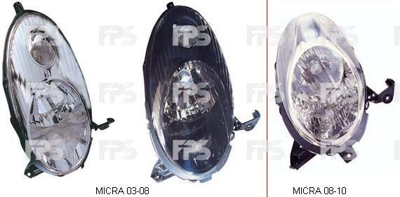 FPS FP 5008 R2-E Фара основна права FP5008R2E: Купити в Україні - Добра ціна на EXIST.UA!
