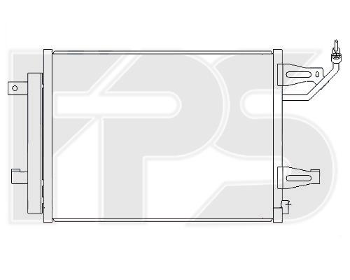 FPS FP 48 K362 Радіатор кондиціонера (Конденсатор) FP48K362: Купити в Україні - Добра ціна на EXIST.UA!