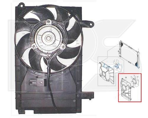 FPS FP 17 W355 Вентилятор радіатора охолодження FP17W355: Купити в Україні - Добра ціна на EXIST.UA!