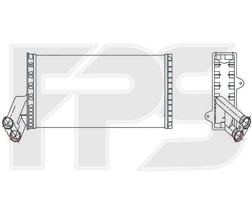 FPS FP 26 N12-X Радіатор опалювача салону FP26N12X: Купити в Україні - Добра ціна на EXIST.UA!