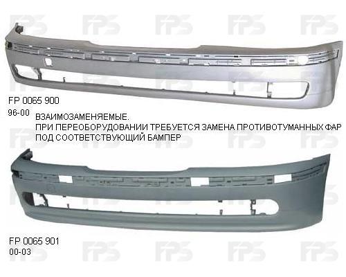 FPS FP 0065 901 Бампер передній FP0065901: Купити в Україні - Добра ціна на EXIST.UA!
