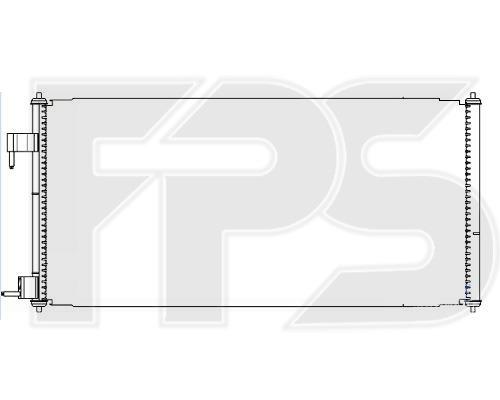 FPS FP 28 K83 Радіатор кондиціонера (Конденсатор) FP28K83: Приваблива ціна - Купити в Україні на EXIST.UA!
