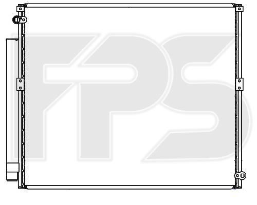 FPS FP 70 K158-X Радіатор кондиціонера (Конденсатор) FP70K158X: Купити в Україні - Добра ціна на EXIST.UA!