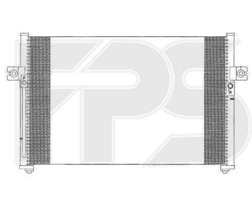 FPS FP 32 K301 Радіатор кондиціонера (Конденсатор) FP32K301: Купити в Україні - Добра ціна на EXIST.UA!