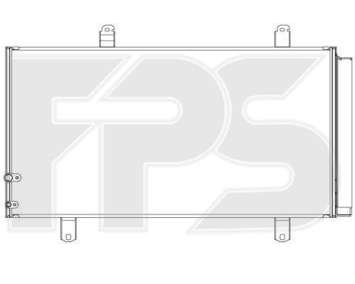 FPS FP 70 K479 Радіатор кондиціонера (Конденсатор) FP70K479: Приваблива ціна - Купити в Україні на EXIST.UA!
