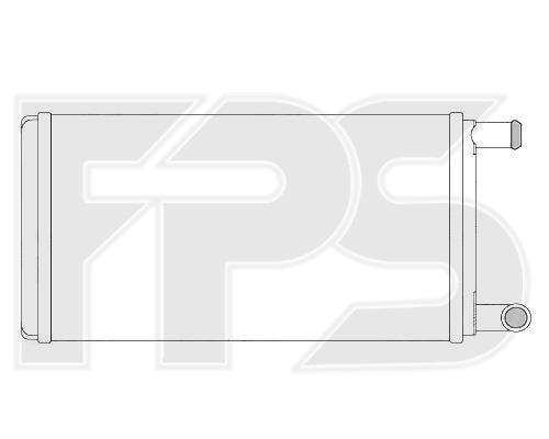 FPS FP 46 N129-X Радіатор опалювача салону FP46N129X: Купити в Україні - Добра ціна на EXIST.UA!