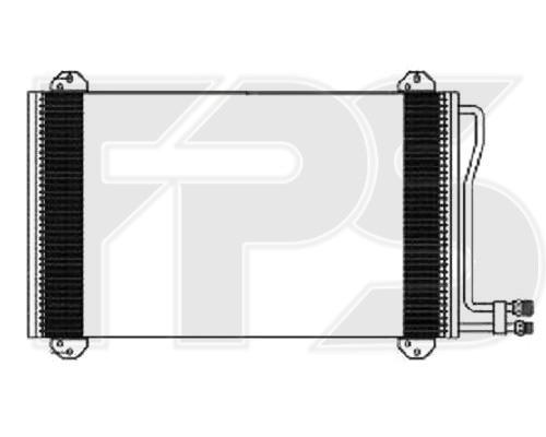 FPS FP 46 K107 Радіатор кондиціонера (Конденсатор) FP46K107: Купити в Україні - Добра ціна на EXIST.UA!