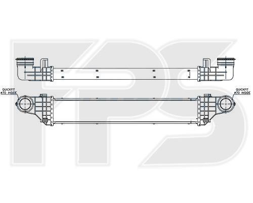 FPS FP 46 T82-X Інтеркулер FP46T82X: Купити в Україні - Добра ціна на EXIST.UA!