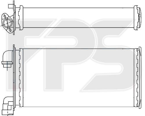 FPS FP 14 N98-X Радіатор опалювача салону FP14N98X: Купити в Україні - Добра ціна на EXIST.UA!