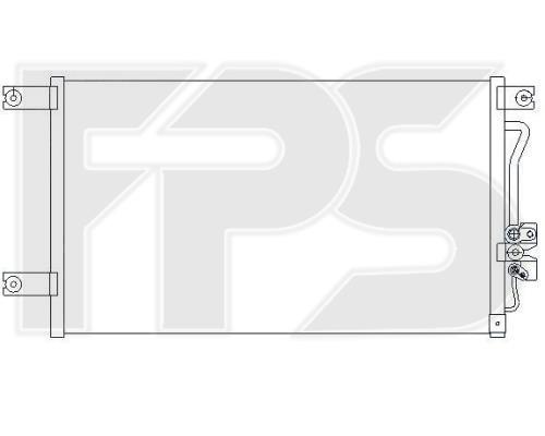 FPS FP 48 K410-X Радіатор кондиціонера (Конденсатор) FP48K410X: Купити в Україні - Добра ціна на EXIST.UA!
