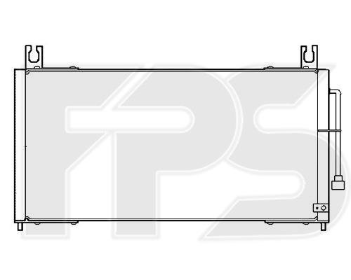 FPS FP 44 K286 Радіатор кондиціонера (Конденсатор) FP44K286: Купити в Україні - Добра ціна на EXIST.UA!